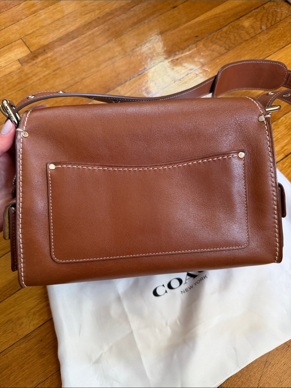 Coach Western Tabby Burnished Amber - Picture 9 of 15